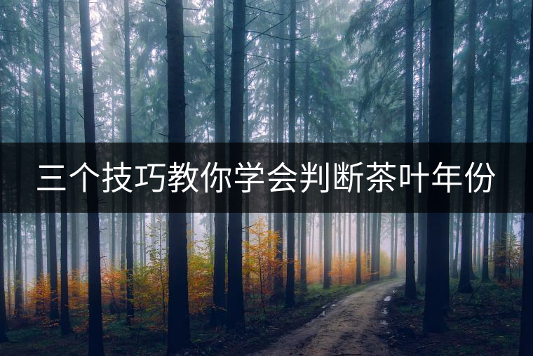 三個(gè)技巧教你學(xué)會(huì)判斷茶葉年份 三個(gè)技巧教你學(xué)會(huì)判斷茶葉年份