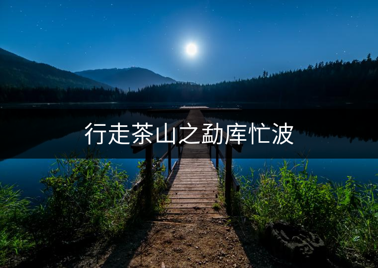 行走茶山之勐庫忙波 行走茶山之勐庫忙波