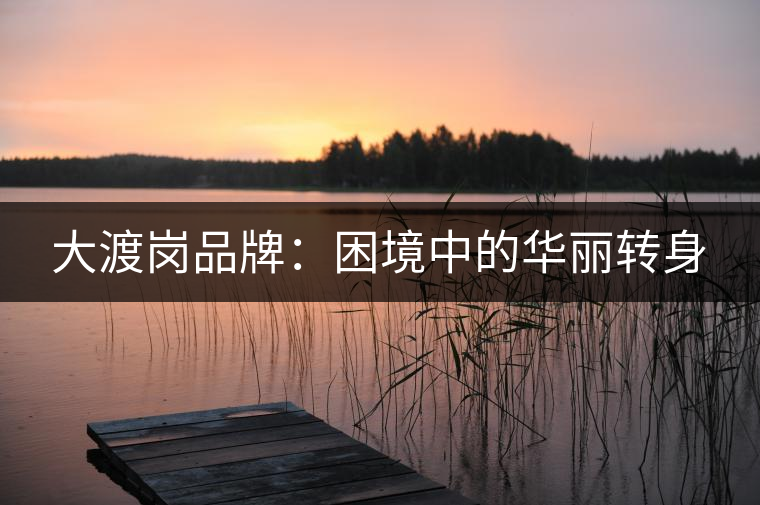 大渡崗品牌:困境中的華麗轉(zhuǎn)身 大渡崗品牌:困境中的華麗轉(zhuǎn)身