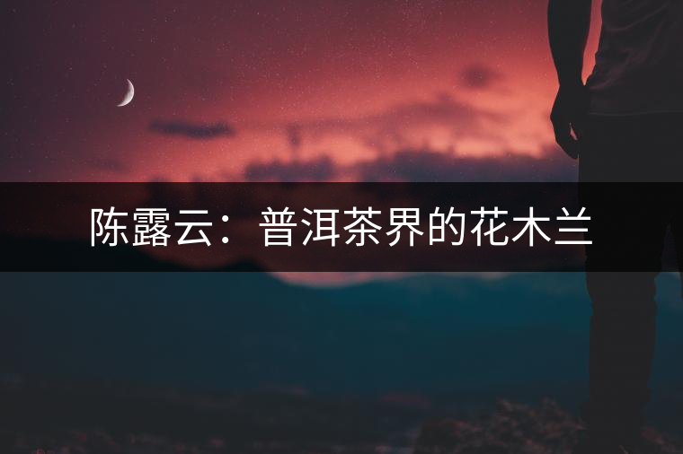 陳露云：普洱茶界的花木蘭