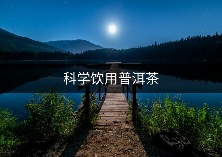 科學(xué)飲用普洱茶 科學(xué)飲用普洱茶