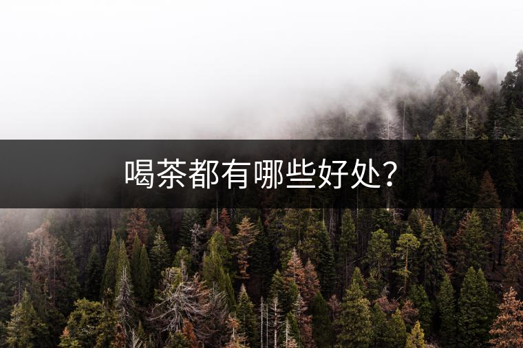 喝茶都有哪些好處？