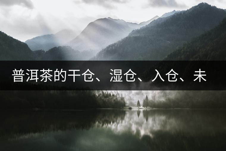普洱茶的干倉(cāng)、濕倉(cāng)、入倉(cāng)、未入倉(cāng)及辨識(shí)區(qū)分
