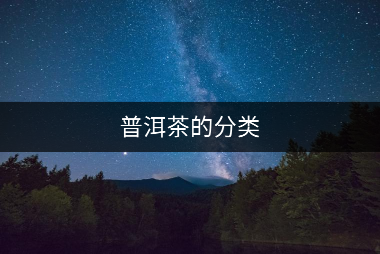 普洱茶的分類