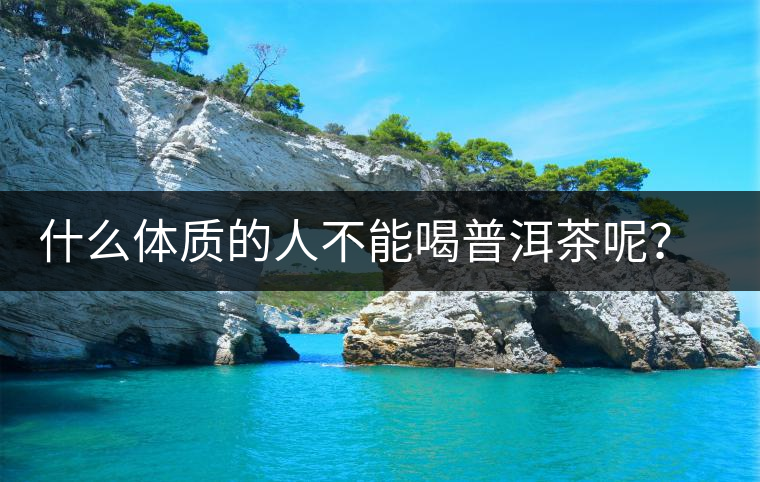 什么體質的人不能喝普洱茶呢？為什么？