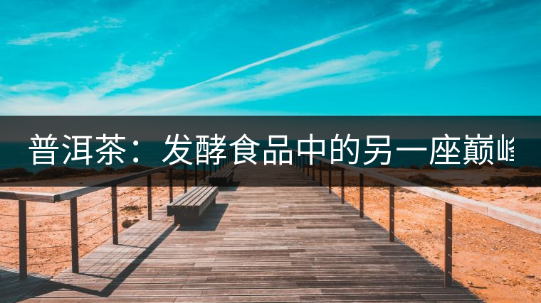 普洱茶:發(fā)酵食品中的另一座巔峰(下) 普洱茶:發(fā)酵食品中的另一座巔峰(下)