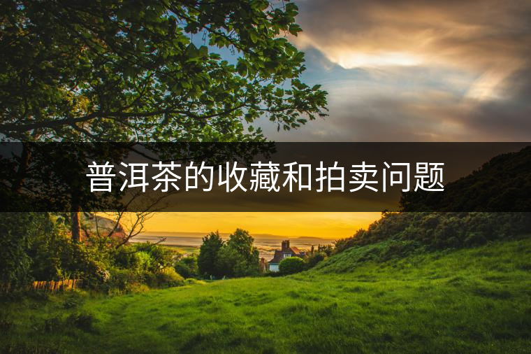 普洱茶的收藏和拍賣問(wèn)題 普洱茶的收藏和拍賣問(wèn)題