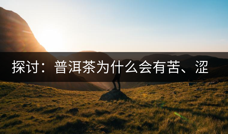 探討：普洱茶為什么會有苦、澀味兒？