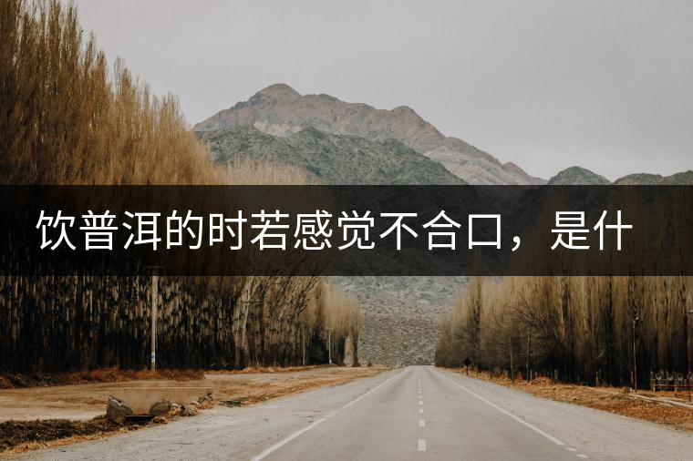 飲普洱的時(shí)若感覺不合口，是什么原呢？