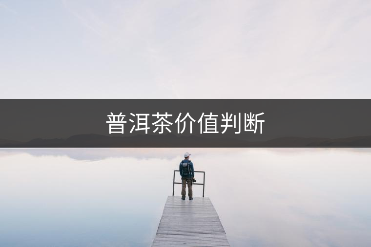 普洱茶價值判斷