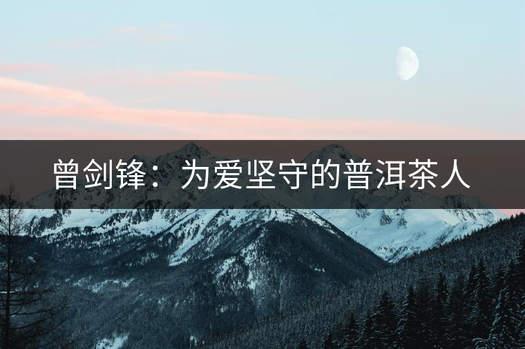 曾劍鋒：為愛堅守的普洱茶人