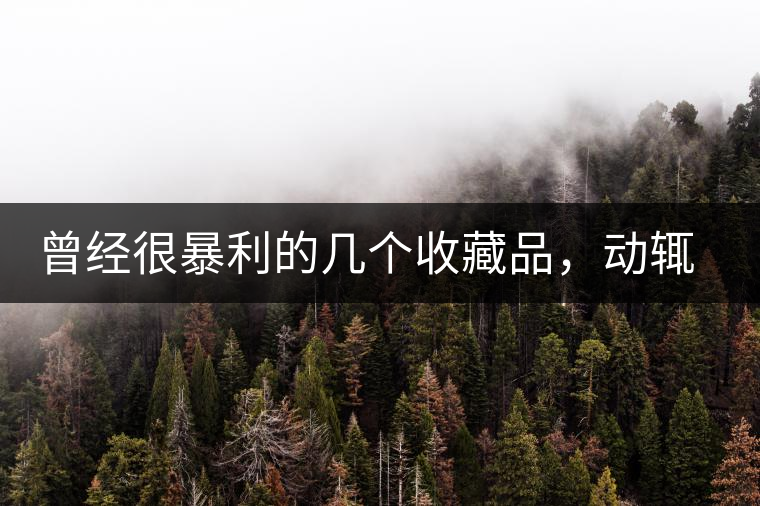 曾經(jīng)很暴利的幾個(gè)收藏品，動(dòng)輒就賺上千萬(wàn)，最后一個(gè)至今大熱