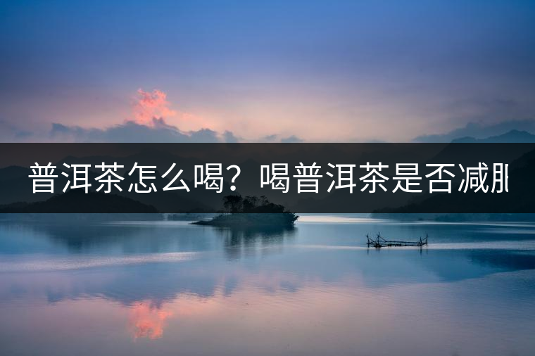 普洱茶怎么喝？喝普洱茶是否減肥？