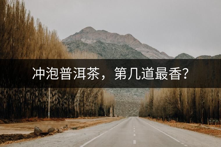 沖泡普洱茶，第幾道最香？