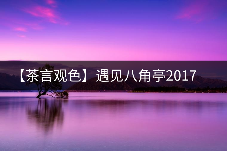 【茶言觀色】遇見(jiàn)八角亭2017年里程碑熟茶 【茶言觀色】遇見(jiàn)八角亭2017年里程碑熟茶