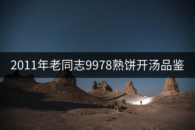 2011年老同志9978熟餅開(kāi)湯品鑒