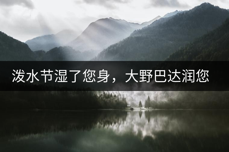 潑水節(jié)濕了您身，大野巴達(dá)潤您心