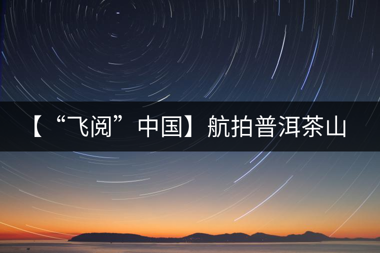 【“飛閱”中國】航拍普洱茶山櫻花盛開 感受花香、茶香交織