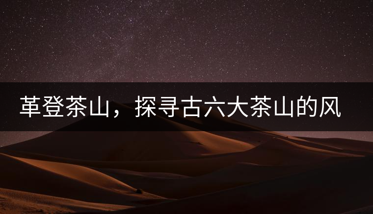 革登茶山，探尋古六大茶山的風(fēng)采