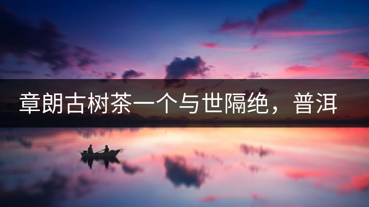 章朗古樹茶一個與世隔絕，普洱茶隔而不絕的地方