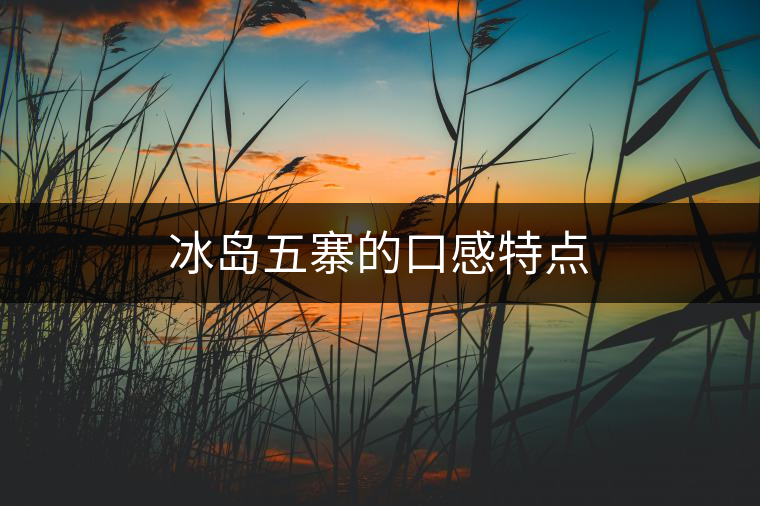 冰島五寨的口感特點