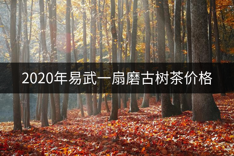 2020年易武一扇磨古樹茶價(jià)格