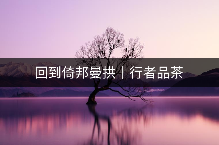 回到倚邦曼拱｜行者品茶