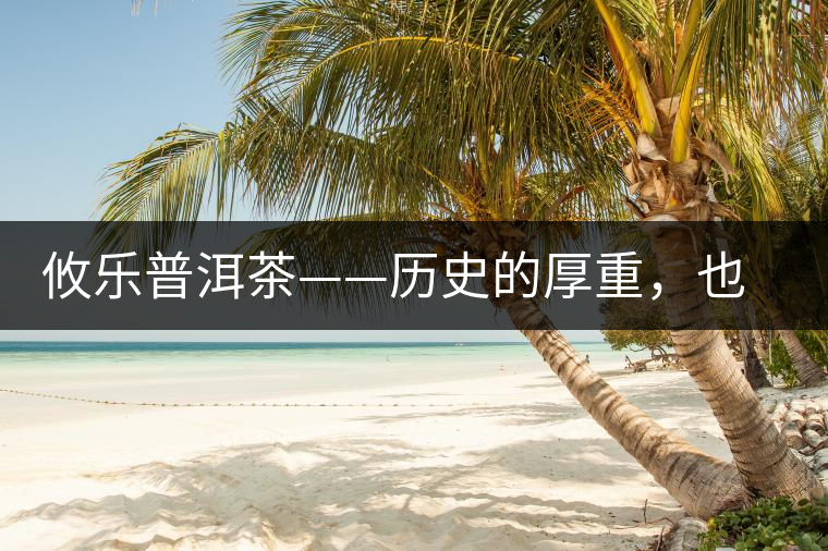 攸樂普洱茶——歷史的厚重，也藏不住山里的陣陣茶香