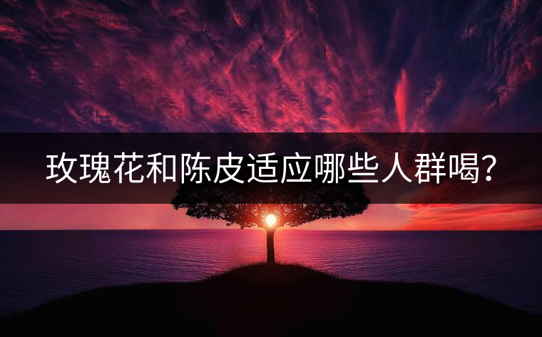 玫瑰花和陳皮適應(yīng)哪些人群喝？