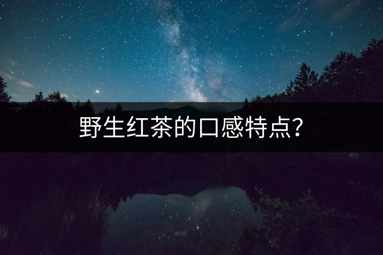 野生紅茶的口感特點(diǎn)？