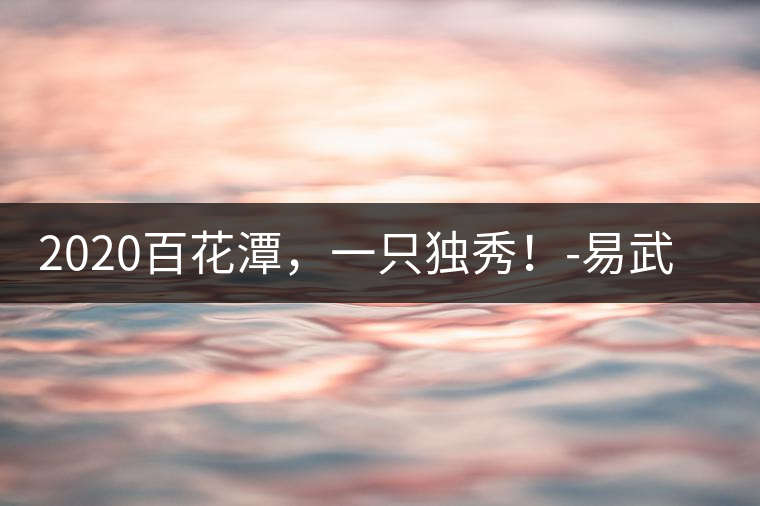 2020百花潭，一只獨(dú)秀！-易武中聘號(hào)