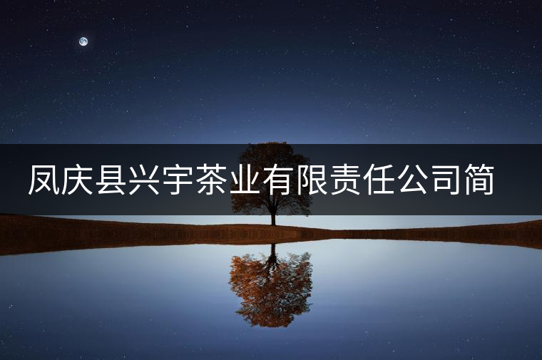 鳳慶縣興宇茶業(yè)有限責(zé)任公司簡(jiǎn)介