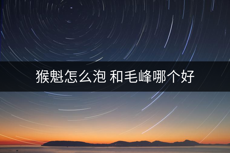 猴魁怎么泡 和毛峰哪個(gè)好 猴魁怎么泡 和毛峰哪個(gè)好