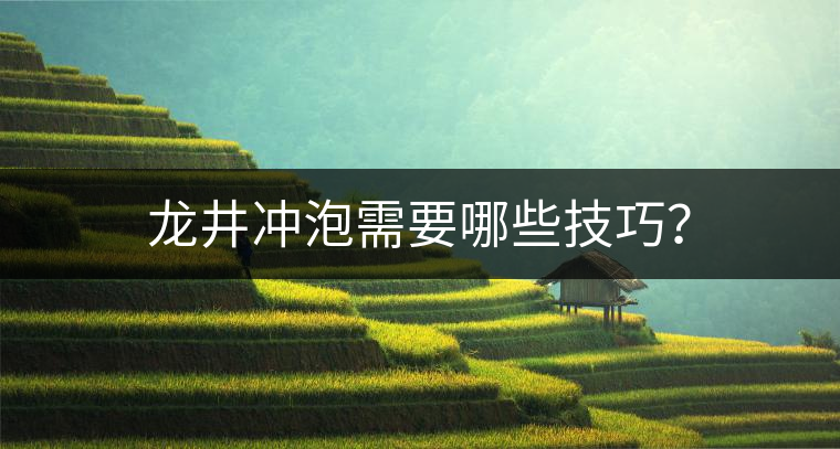 龍井沖泡需要哪些技巧？