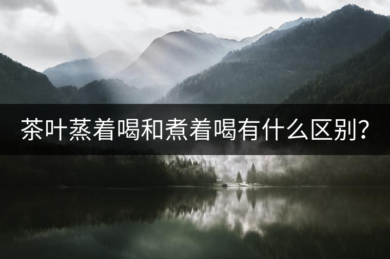 茶葉蒸著喝和煮著喝有什么區(qū)別？