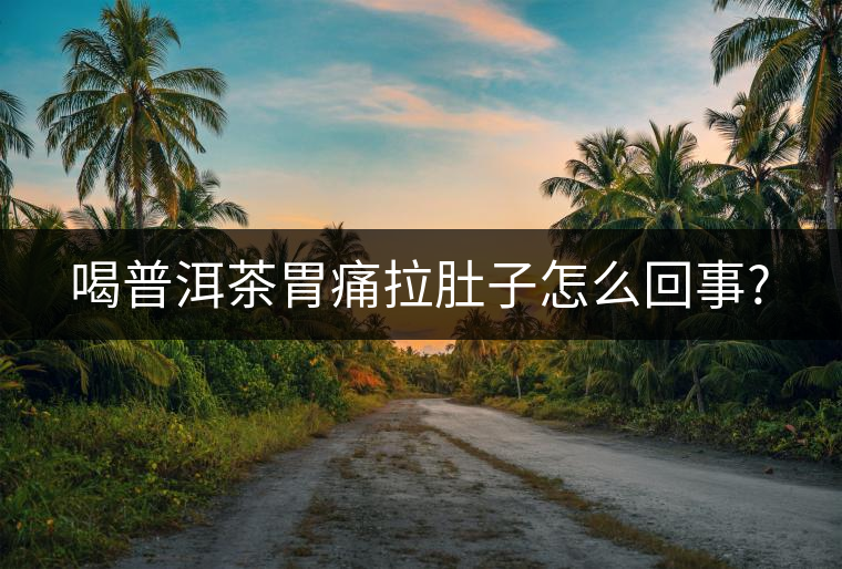 喝普洱茶胃痛拉肚子怎么回事?