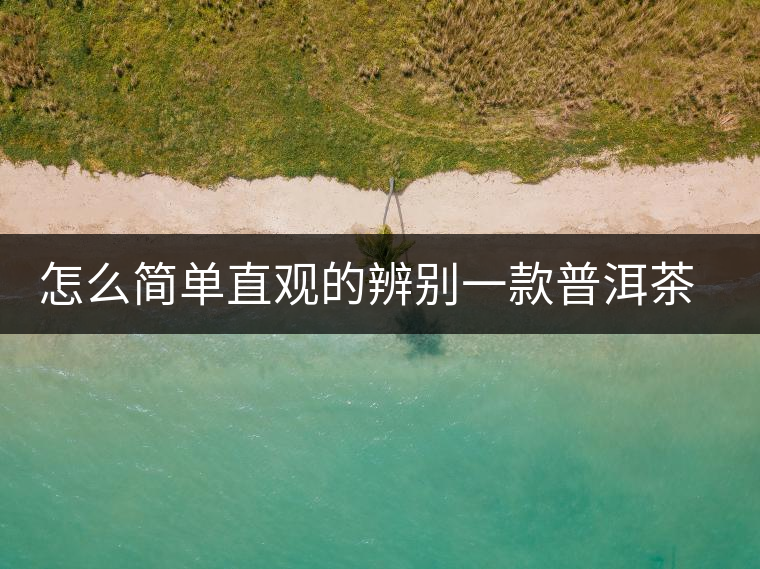 怎么簡單直觀的辨別一款普洱茶的優(yōu)劣？