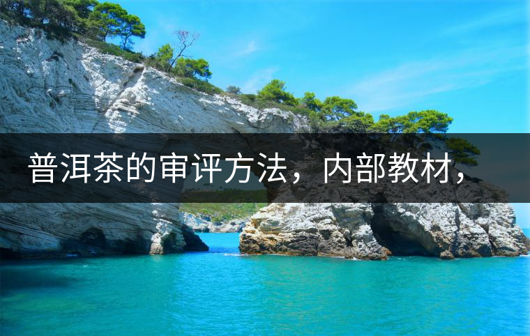 普洱茶的審評方法，內(nèi)部教材，慎重閱讀