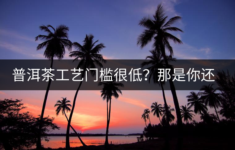 普洱茶工藝門檻很低？那是你還沒有參透工藝與自然之間的奧秘！