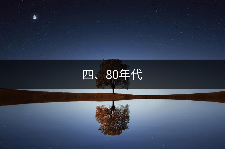 四、80年代