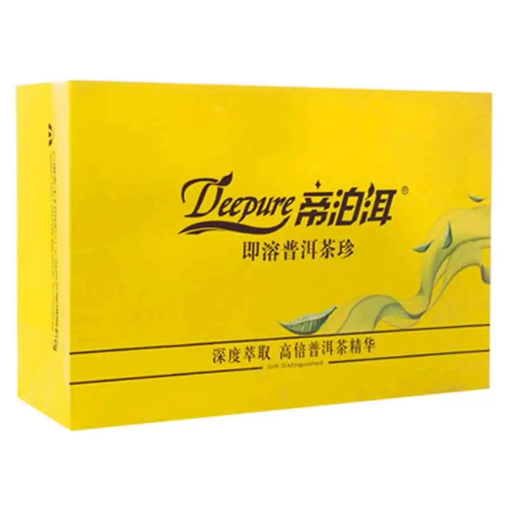 帝泊洱即溶普洱茶珍長期飲用可降三高，別說我沒有告訴你~